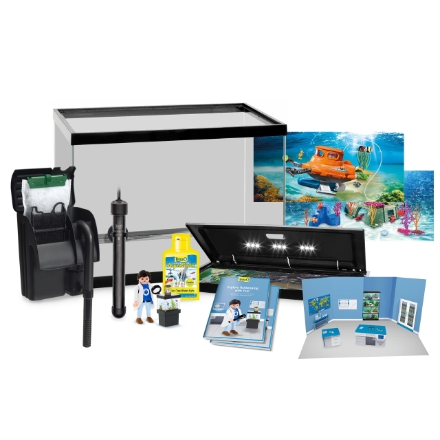 Playmobil fish tank clearance